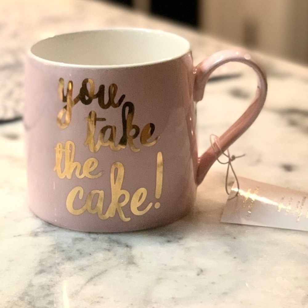 SLANT  GLAM Coffee Mug “You Take The Cake”